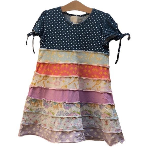 Matilda Jane Other - Matilda Jane Good Hart Yacht Club Wendy Multitiered Dress Girls Size 6
